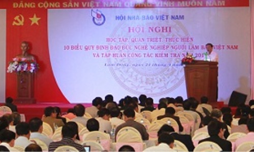 Hội Nhà báo Việt Nam quán triệt thực hiện quy định đạo đức nghề nghiệp người làm báo